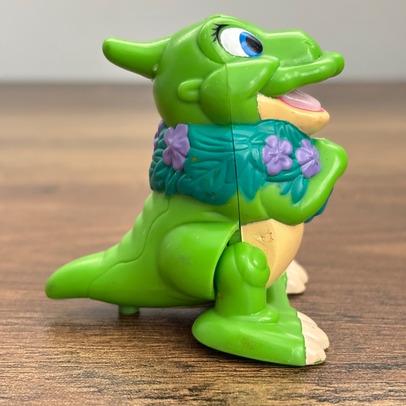 VINTAGE Burger King Kids Club Land Before Time TUMBLING DUCKY Wind Up Toy 1997 - Picture 4 of 8
